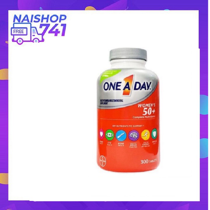 One A Day Dành Cho  Nữ Trên 50 Tuổi Chai 300 Viên