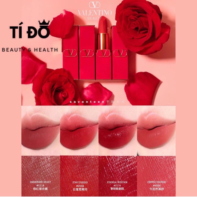 ROSSO VALENTINO - Son Thỏi SATIN/MATTE (CÓ SẴN)