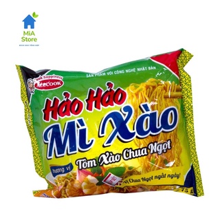 Mì xào Hảo Hảo tôm xào chua ngọt
