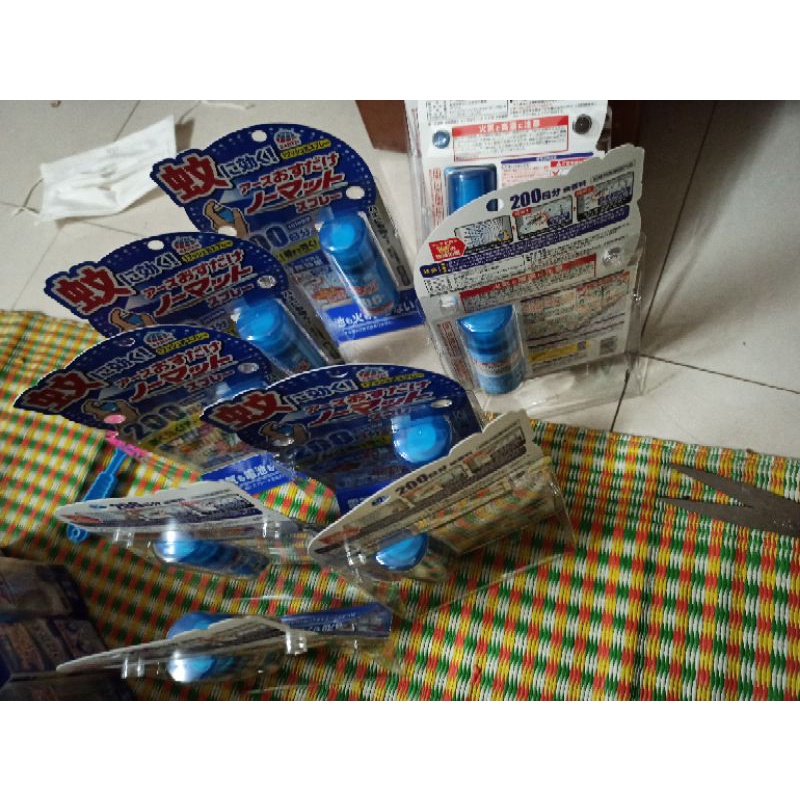 Combo 10 xịt muỗi nomatto dáng ngắn 200d
