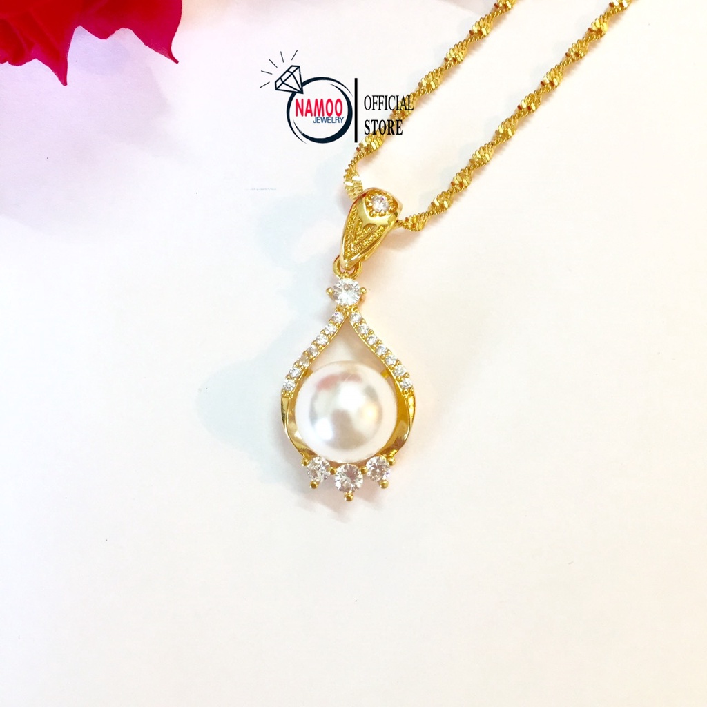 Dây chuyền Nữ, Vòng Cổ Ngọc V548 NaMoo Jewelry