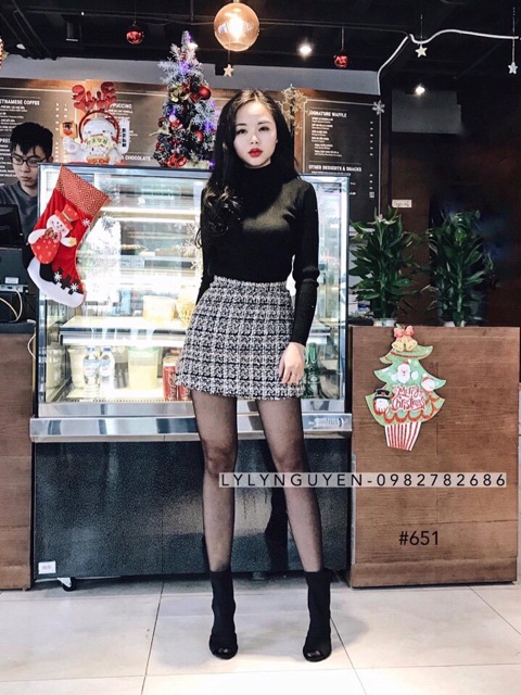 Chân váy dạ quảng châu loại 1 xịn | BigBuy360 - bigbuy360.vn