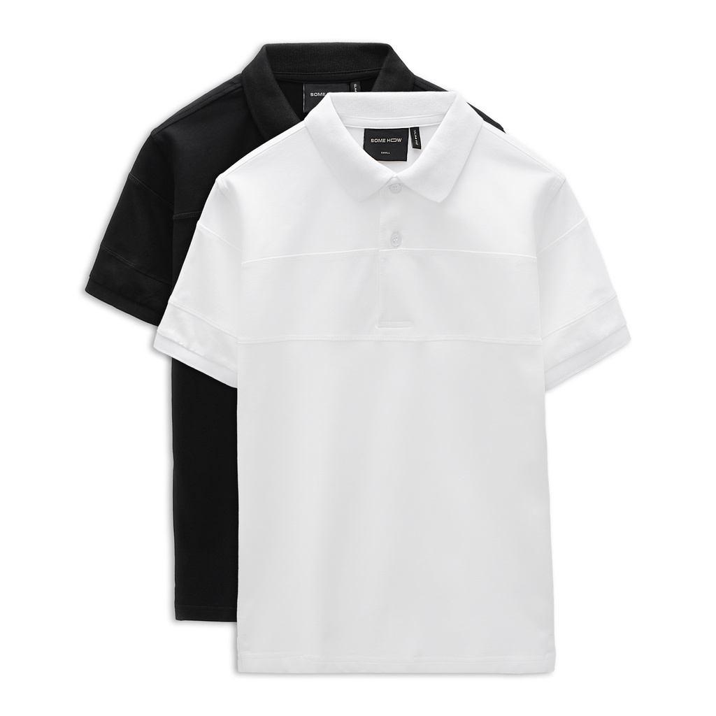 Áo Polo Nam BW Simple Mix , Chất Vải Cotton 4 chiều Thoải Mái , PL003007 ,SOMEHOW