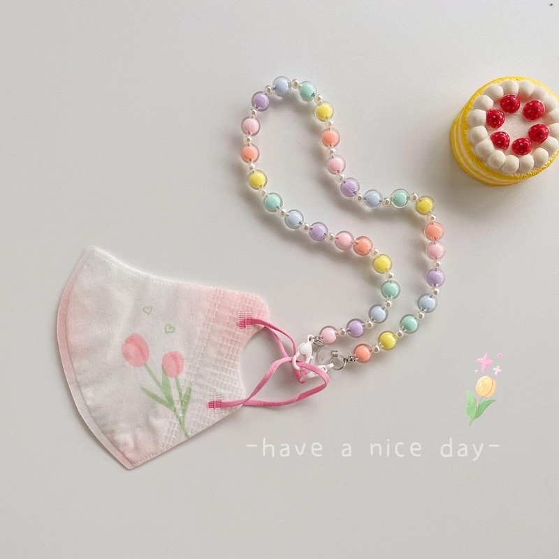 Dây đeo đa năng kính-khẩu trang nhiều mẫu cute