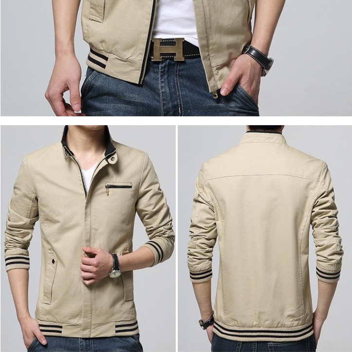 Áo Khoác Nam Kaki Cao Cấp Chất Dày Đẹp | BigBuy360 - bigbuy360.vn