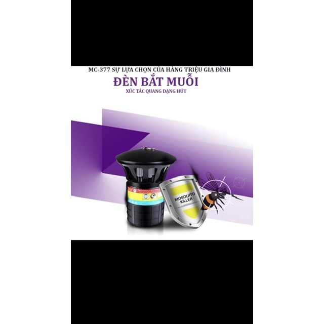 Đèn bắt muỗi shundi MC-377