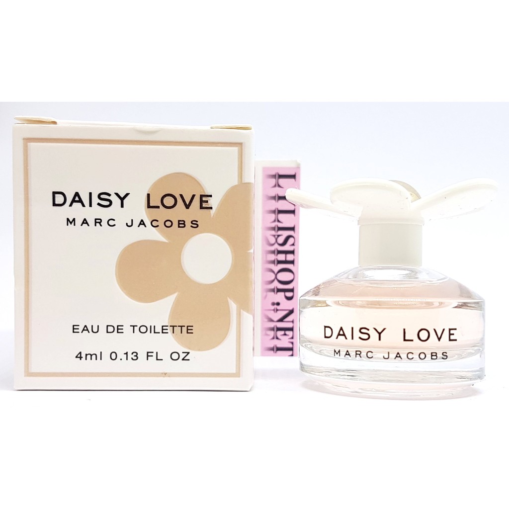 Nước hoa mini DAISY LOVE MARC JACOBS Eau de toilette chai 4 ml chính hãng