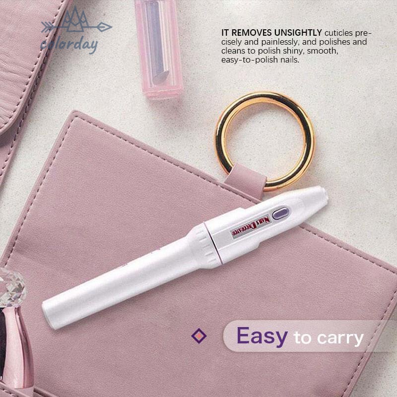 Bộ dụng cụ bút khoan dũa móng tay bằng điện mini dễ sử dụng
