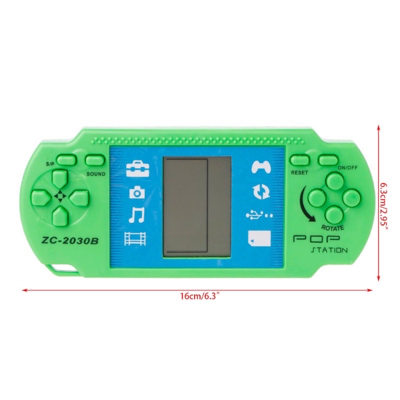 Máy chơi game xếp gạch cầm tay, Máy xếp hình màn hình lcd cổ điển