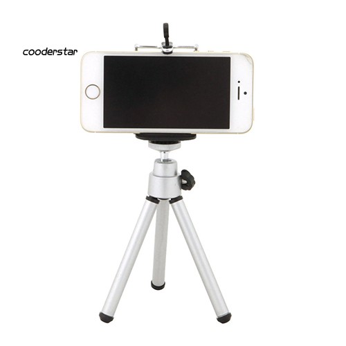 Đế 3 chân bằng kim loại xoay 360 độ + giá đỡ điện thoại thích hợp cho iPhone Samsung Htc