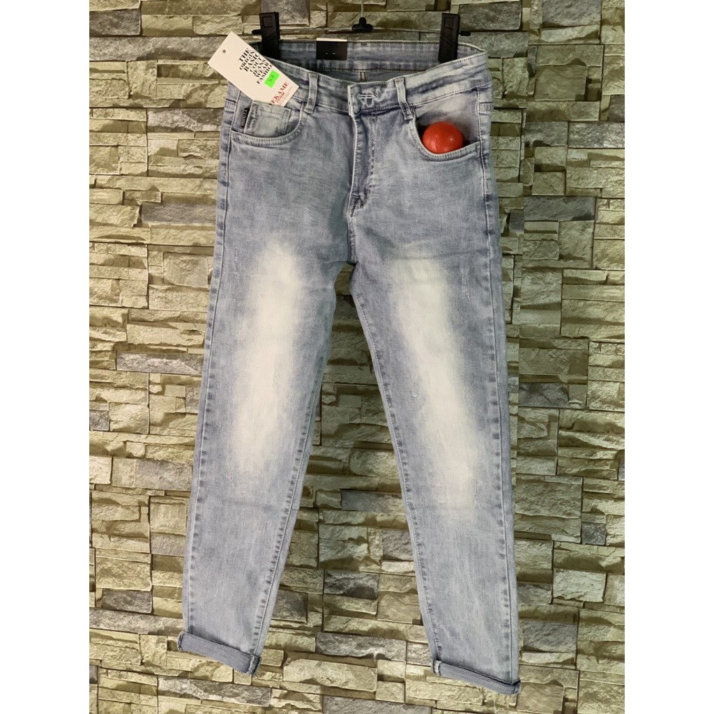 Quần Jean Nam màu bạc wuat nhẹ jeans nam,quần bò nam.mẫu Quần Jean Nam xanh nhạt wat TS02_0860 | BigBuy360 - bigbuy360.vn