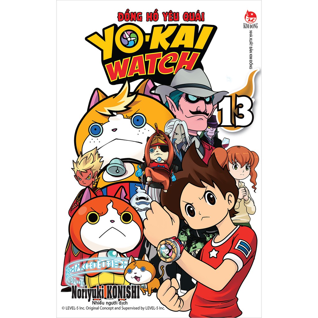 Truyện tranh Yo-kai Watch - Đồng hồ yêu quái lẻ tập 1 - 16 1 2 3 4 5 6 7 8 9 10 11 12 13 14 15 16 - NXB Kim Đồng - Yokai