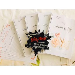 🌻 Sổ nhật kí luyện chữ đẹp (in hoa)