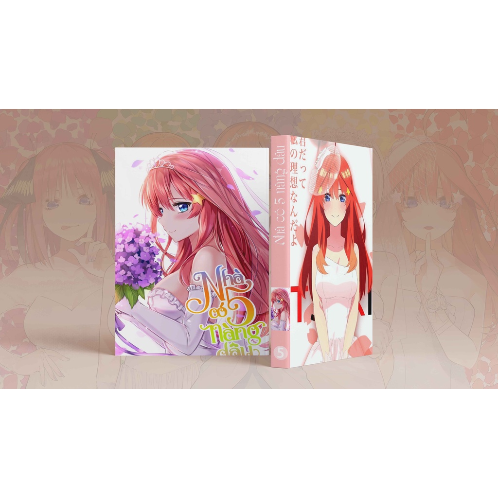 BÌA NHÀ CÓ 5 NÀNG DÂU - 5 Gotobun no Hanayome