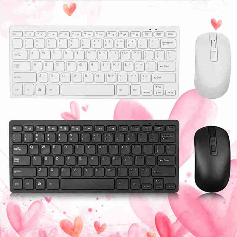 Bộ Bàn Phím Và Chuột Không Dây Siêu Mỏng 2.4g Cho Android Ios Pc Laptop | BigBuy360 - bigbuy360.vn