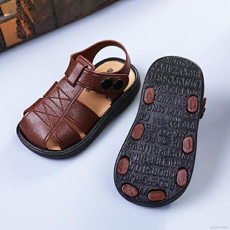 Giày sandal đế mềm phong cách mùa hè thời trang năng động cho bé trai