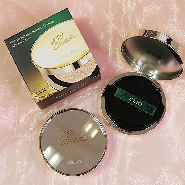 [Kèm lõi Refill] Phấn nước Clio Kill Cover Cica Serum Cushion