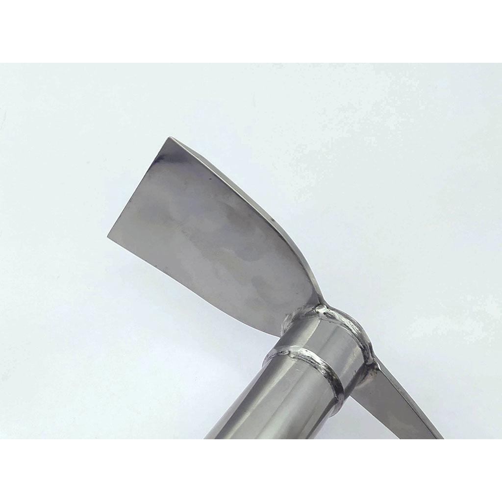 Cuốc 2 đầu inox 39cm để đào đất móc rễ