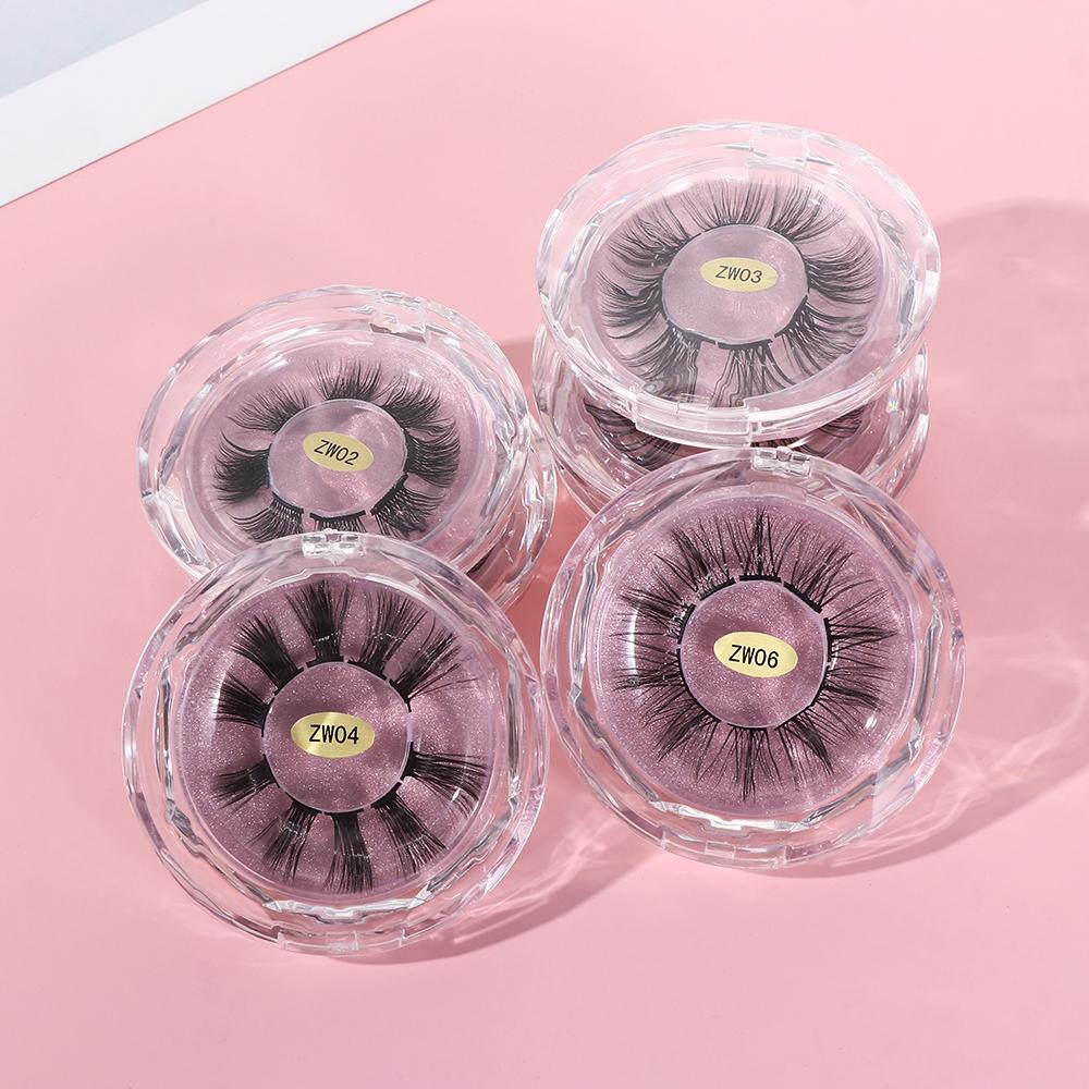 CACTU Bộ Dụng Cụ Nối Mi Giả 10 Cụm Lông Thú