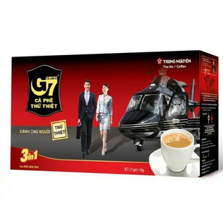 Cà phê sữa hòa tan G7 có tem công ty