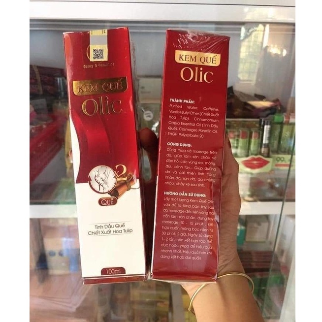 Gel massage tan mỡ dung tích 100ml (đỏ kem quế)