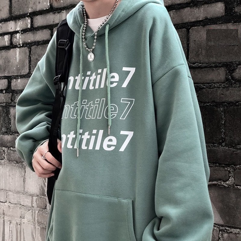 Áo Hoodie In Untitile 7 PEONYB Unisex [FREESHIP] Hoodies form rộng tay bồng kiểu dáng basic đường phố hàn quốc đẹp