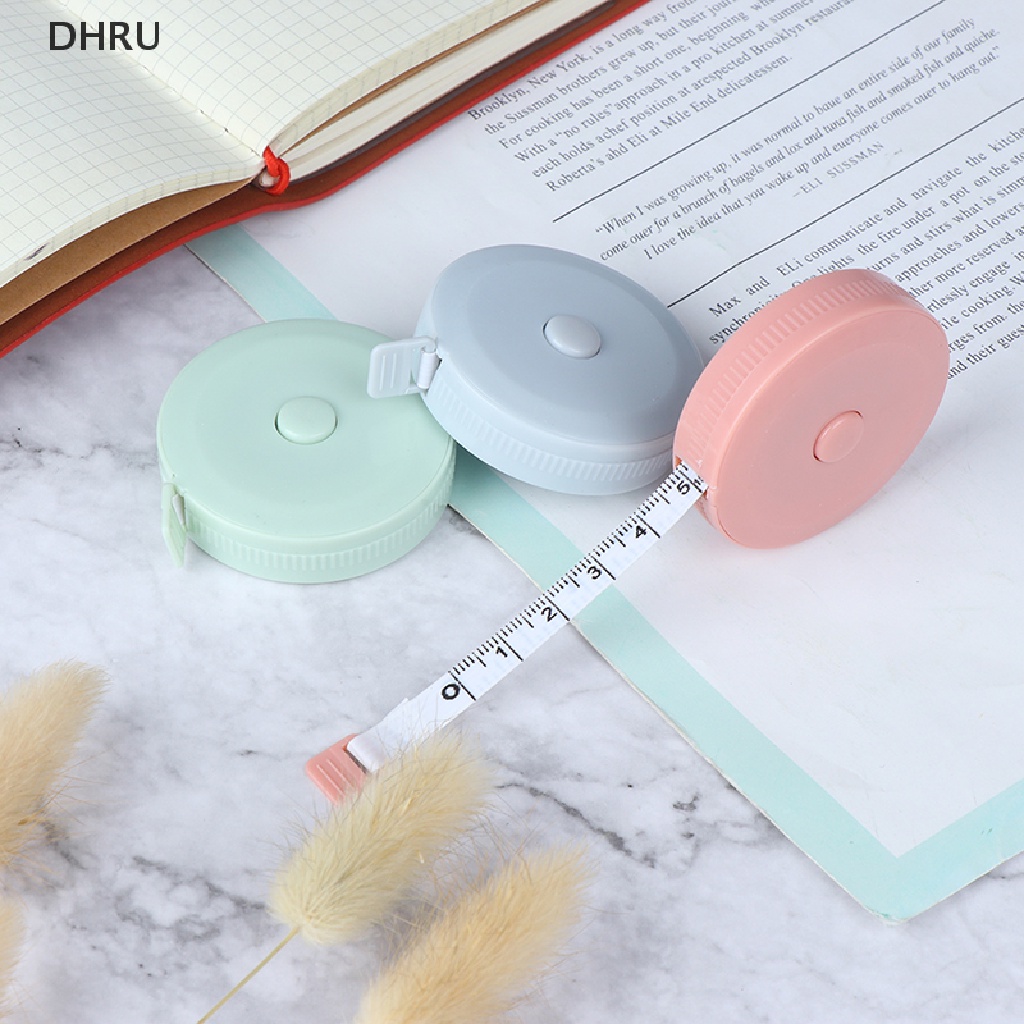 Dh Tape Measures Portable Retractable Ruler Kids Height Ruler Centimeter 150cm/60" br