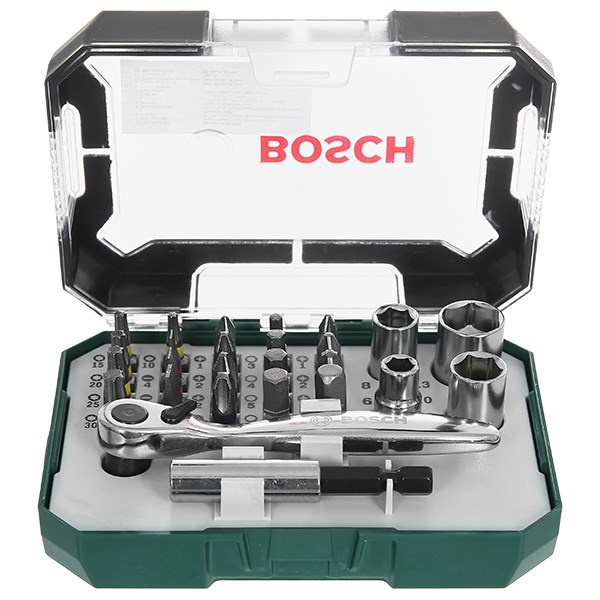 Dụng cụ vặn vít 26 món Bosch 2607017322