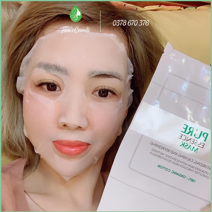 Mặt nạ tái tạo Dr pluscell_ Pure essence mask