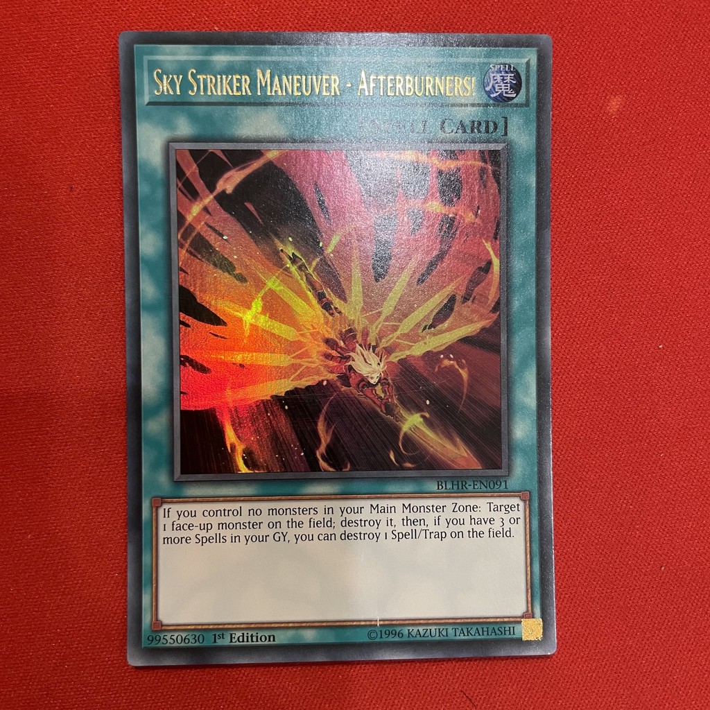 [EN][Thẻ Bài Yugioh Chính Hãng] Sky Striker Maneuver - Afterburners!