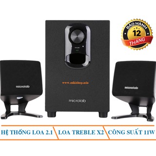 Loa Vi Tính Microlab M-108 2.1 Bảo Hành 12 tháng - Hàng Chính Hãng
