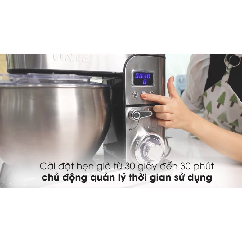 [CHÍNH HÃNG] Máy nhồi bột, máy trộn bột đánh trứng đa năng UNIE EM2 / EM5 (Có hẹn giờ) - BH 1 năm