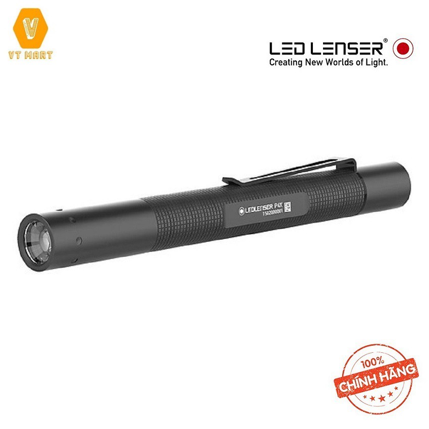 [ SIÊU SÁNG] Đèn Pin Cầm Tay Cao Cấp LedLenser P4X  hệ thống phản xạ ánh sáng chỉ là thấu kính,hoặc gương phản xạ.