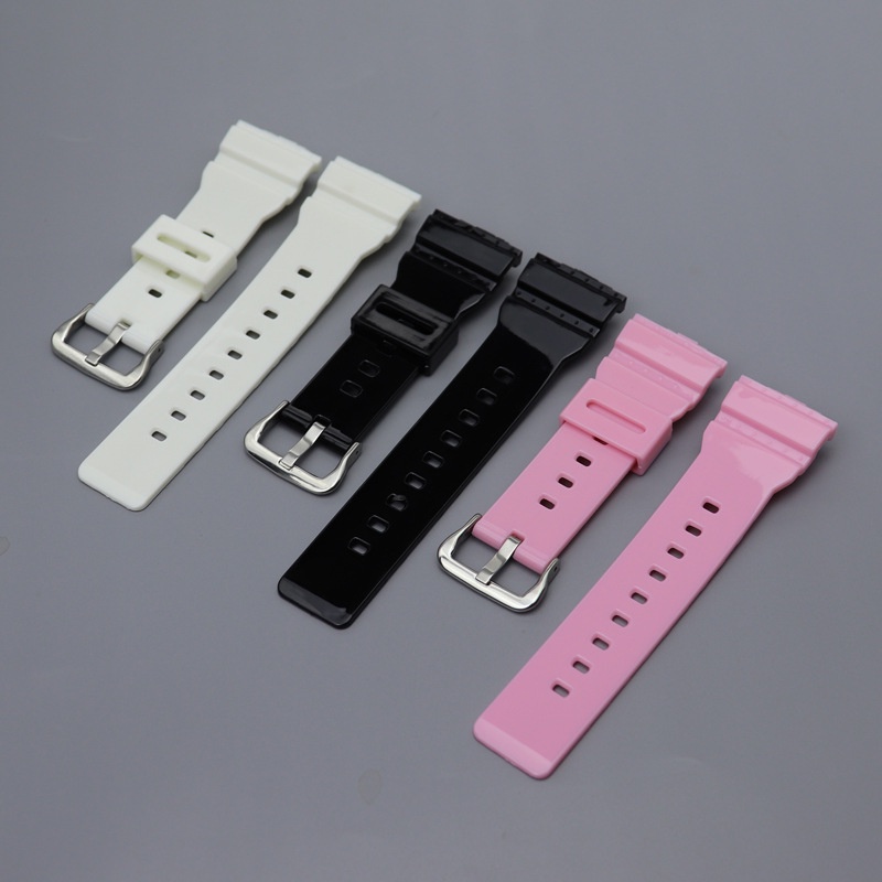 Dây đồng hồ cao su silicone thay thế cho Casio G-Shock Baby-G Ba110 BA111 BA112 Bga130