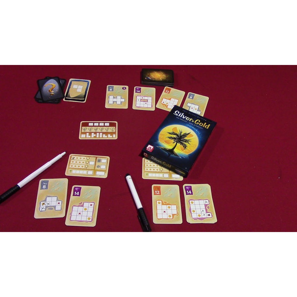 [US] Silver and Gold - Trò Chơi Board Game