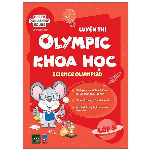 Sách - Luyện thi Olympic khoa học - Lớp 5 - 1980books