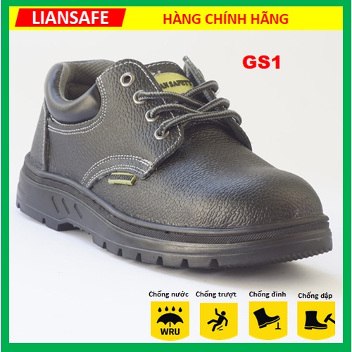 Giày bảo hộ lao động nam GS1 - chống đinh - chống dập ngón