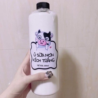 Ủ sữa non kích trắng cho face & body 1000ml