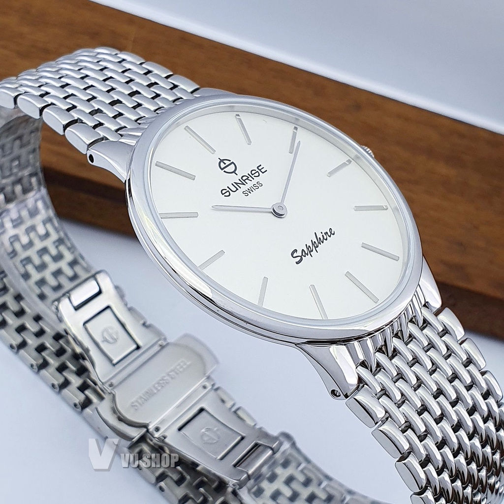 Đồng hồ nam SUNRISE DM738SWD - Siêu mỏng