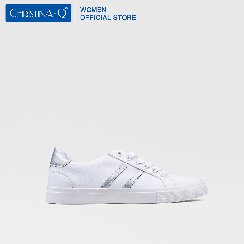 Giày sneaker nữ đế bằng thể thao ChristinA-Q GTT122