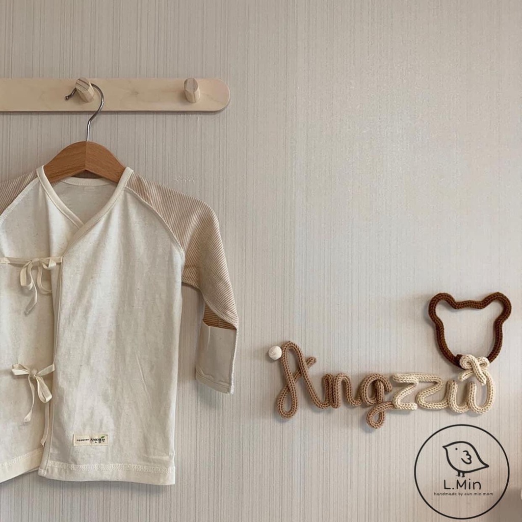 Bảng tên len cho bé  made by l.min