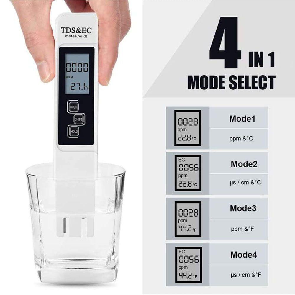 Bút Kiểm Tra Chất Lượng Nước Có Màn Hình LCD