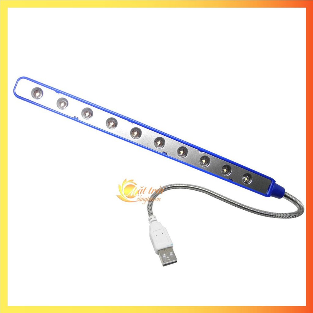 Đèn đọc sách, soi bàn phím laptop cắm USB 10 led