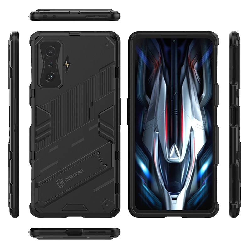 Leouo Ốp Điện Thoại Chống Sốc Phong Cách punk Cho poco c65 f5 pro f4 gt f3 gt redmi k40 k30 pro