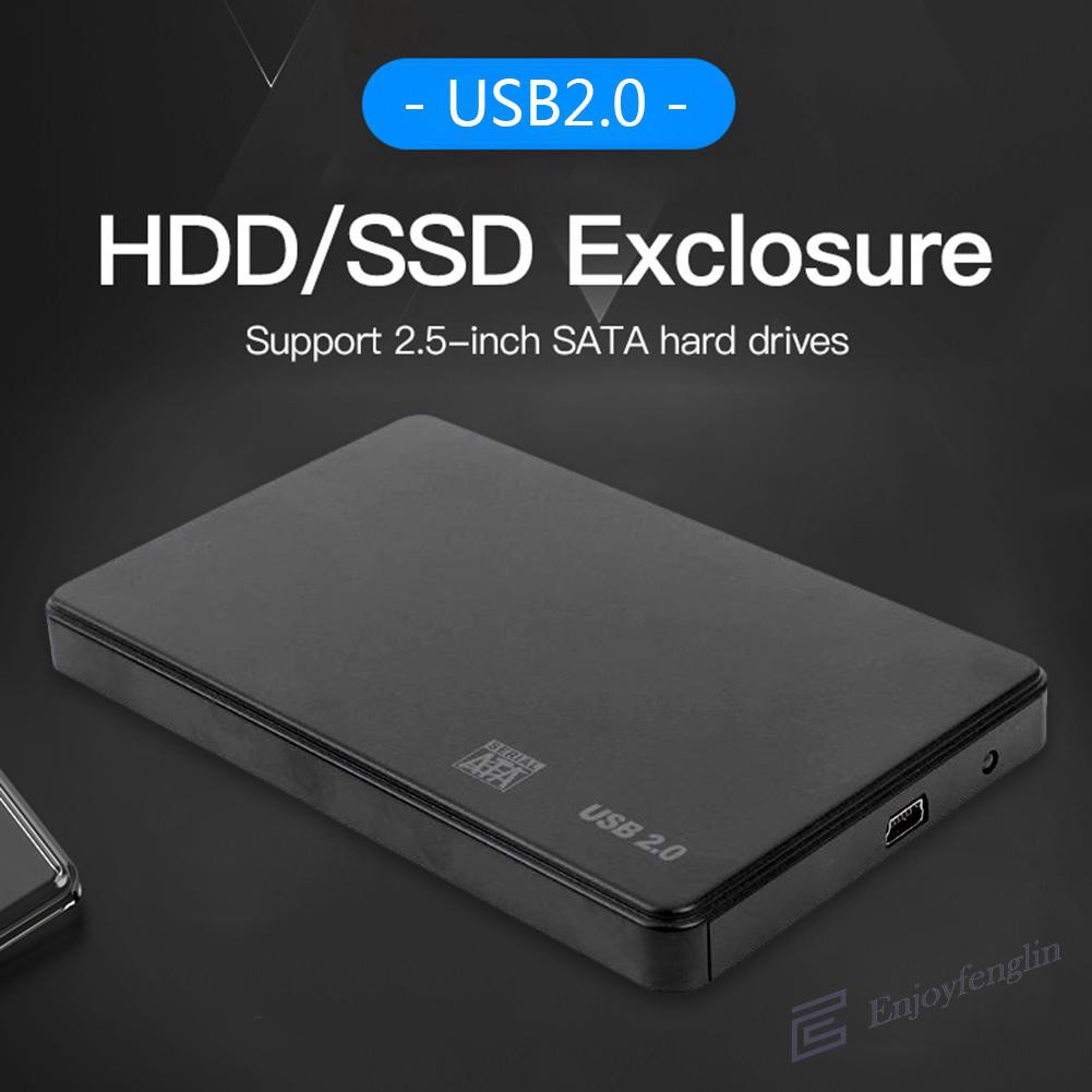 Hộp Nhựa Đựng Ổ Cứng Sata Ssd Hdd 3tb Usb 2.0 / 3.0 2.5 Inch | BigBuy360 - bigbuy360.vn
