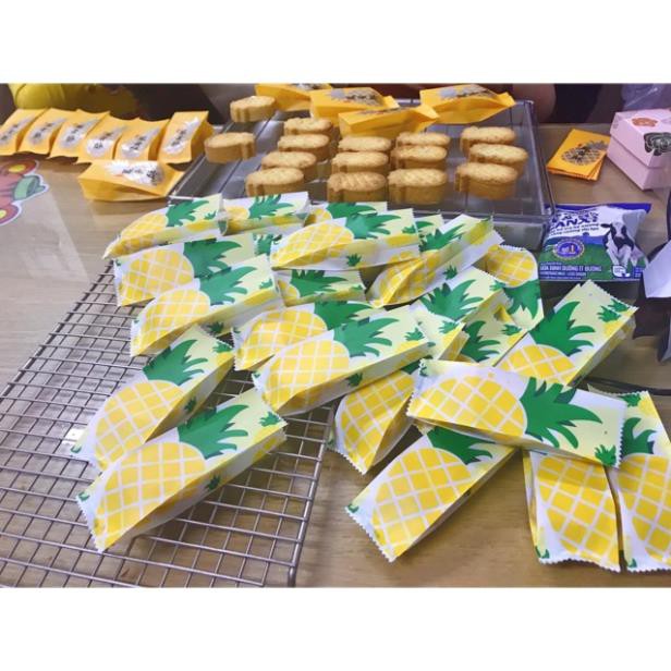 Túi đựng bánh dứa 100 chiếc