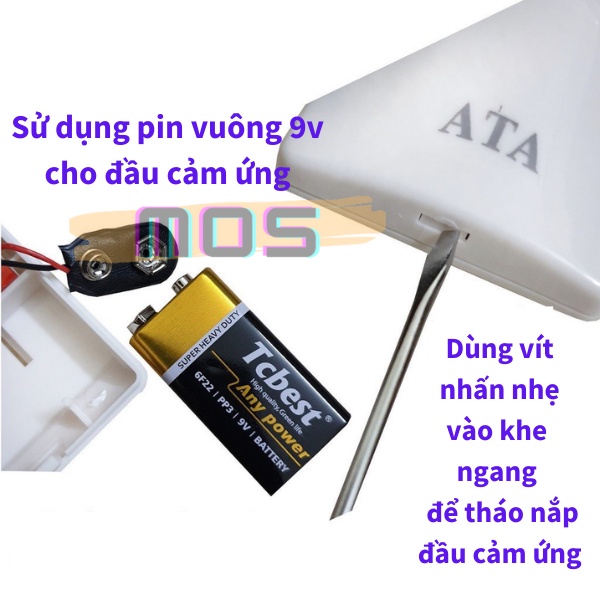 [Bh 1 đổi 1] Chuông Báo Khách ATA AT-338 Mos Shop