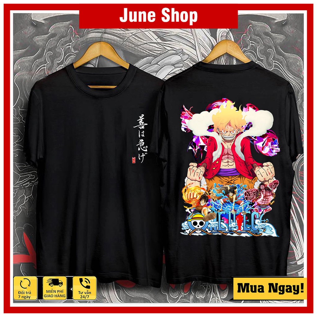 Áo Luffy Gear 5, Áo Anime One Piece Cực Ngầu, Giá Siêu Rẻ