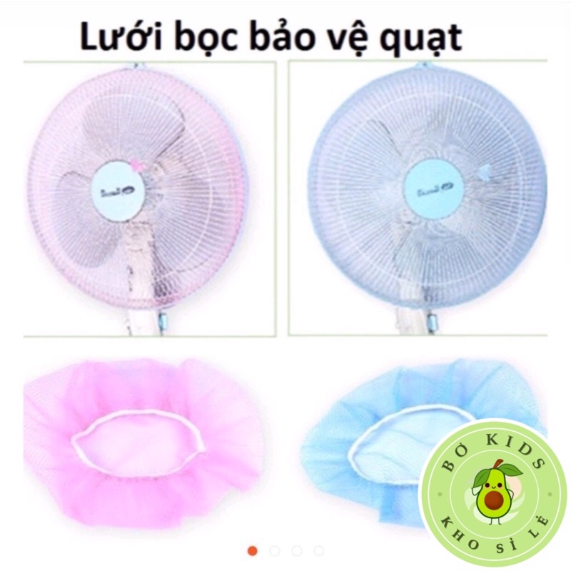 Lưới Bọc Quạt An Toàn - Tránh Trẻ Cho Tay Vào
