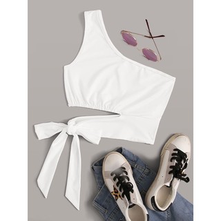 Áo Croptop cột dây eo siêu xinh